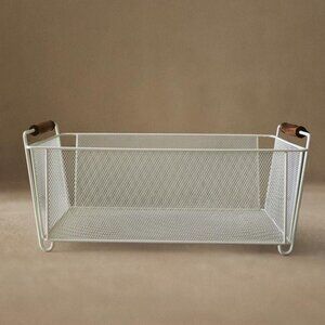 NEW ZARA HOME metal basket with handle 7279